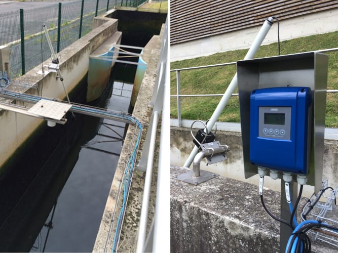 Monitoring The Wastewater Quality In The Effluent Channel Of A Sewage