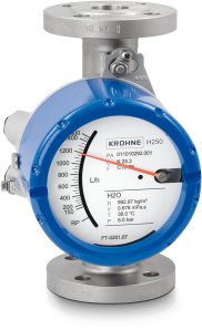 H250 M40 H250 M40 Variable area flowmeter – Standard version with flange