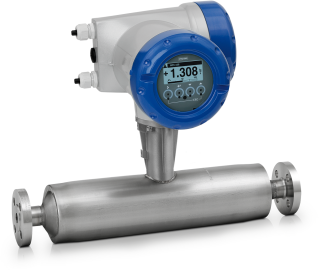OPTIMASS 1400 Débitmètre massique à effet Coriolis OPTIMASS 1400 C - Version compacte, avec bride