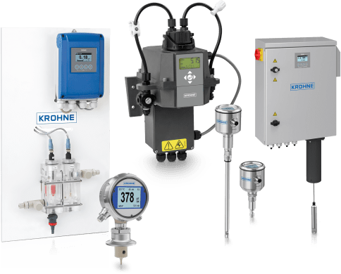 Аналитические системы A collection of analytical systems from KROHNE