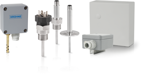Компактные датчики с терморезистором A collection of resistance (rtd) compact sensors from KROHNE