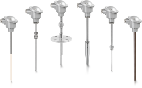 Арматуры термометров A collection of temperature assemblies from KROHNE