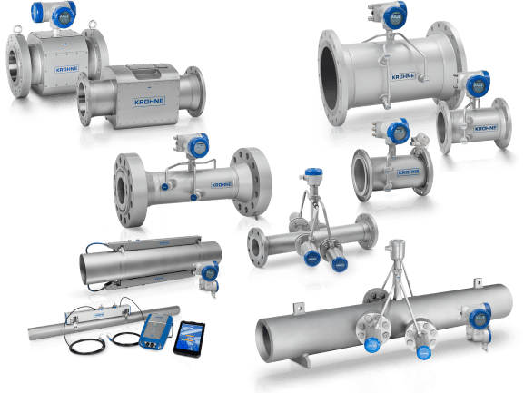 Ultrasonic flowmeters A collection of ultrasonic flowmeters from KROHNE