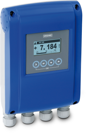 IFC 100 IFC 100 W Elecromagnetic flow converter – Version in wall-mounted aluminium housing