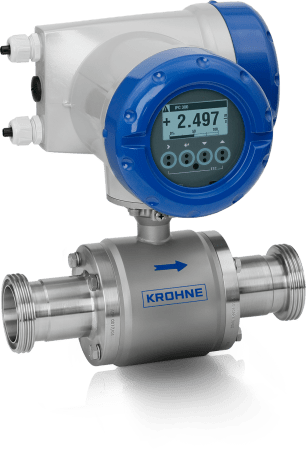 OPTIFLUX 6300 OPTIFLUX 6300 C Electromagnetic flowmeter – Compact version with aluminium housing and hygienic connection (DIN 11851)