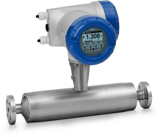 OPTIMASS 1400 OPTIMASS 1400 C Coriolis mass flowmeter – Compact version with flange