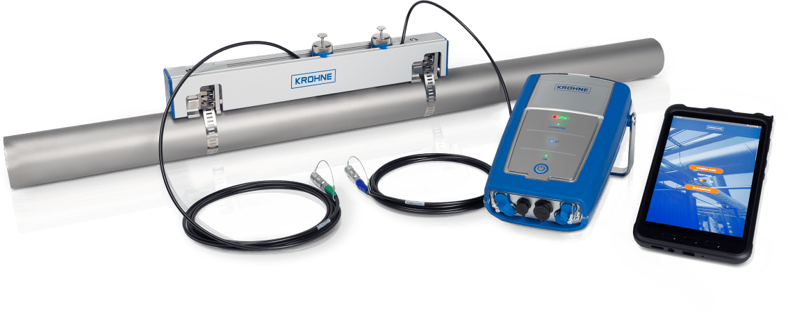 OPTISONIC 6300 P DN50 V-mode with tablet OPTISONIC 6300 P DN50 V-mode with tablet