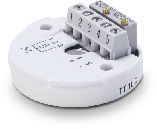 OPTITEMP TT 10 C Head-mounted temperature transmitter OPTITEMP TT 10 C – Standard version