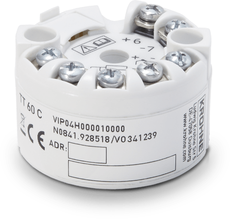 OPTITEMP TT 60 C Head-mounted temperature transmitter OPTITEMP TT 60 C – Standard version