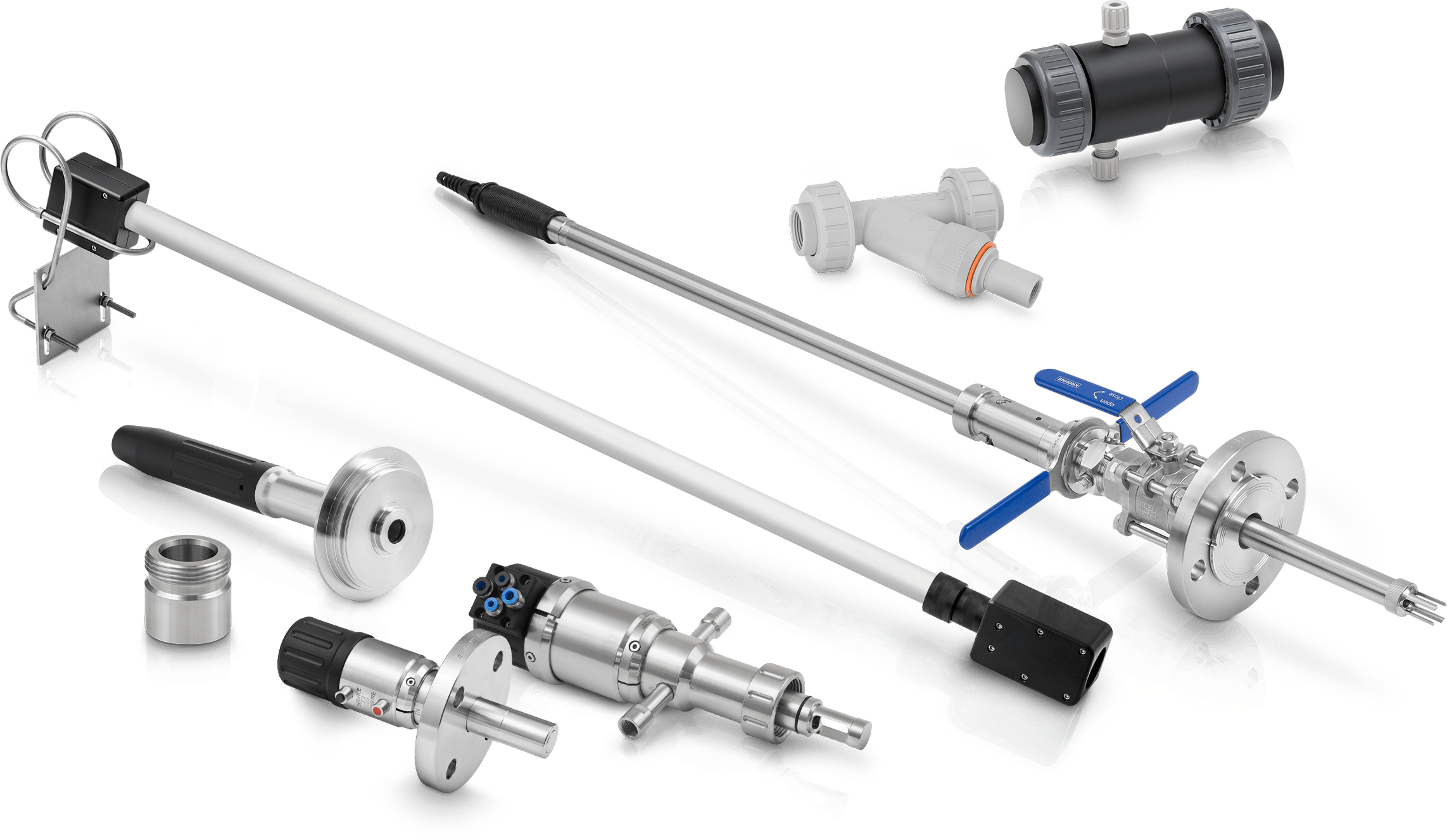 Conjuntos analíticos A collection of analytical assemblies from KROHNE