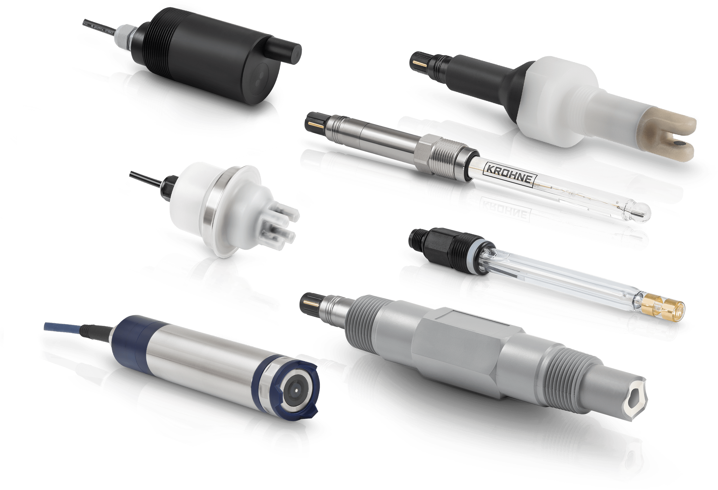 Analytical sensors A collection of analytical sensors from KROHNE