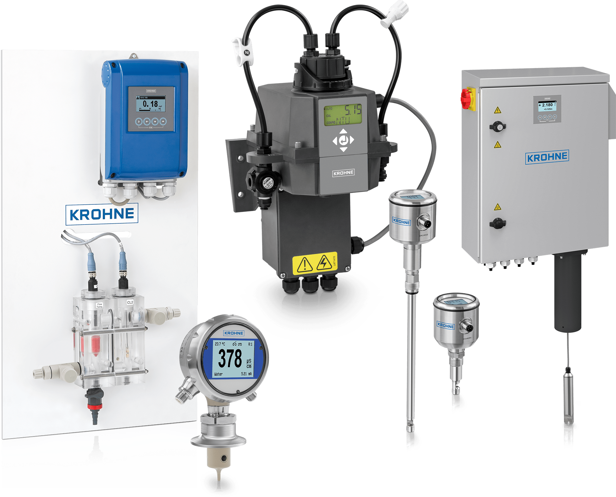 Analytical systems A collection of analytical systems from KROHNE