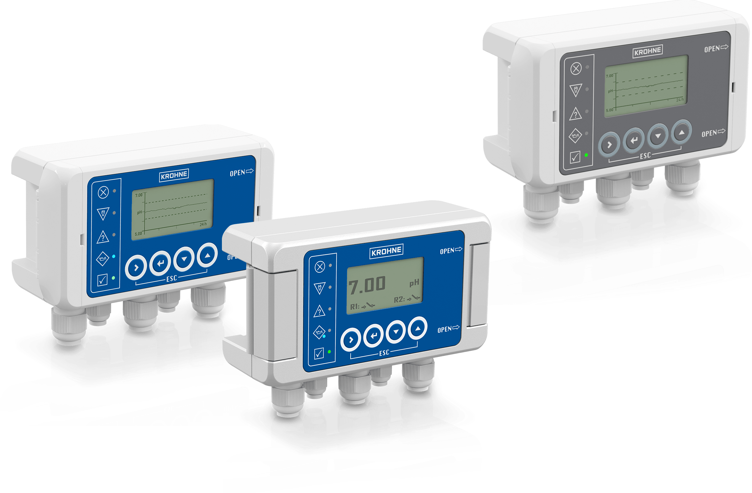 Control and operating units for process analytics Control and operating units for process analytics