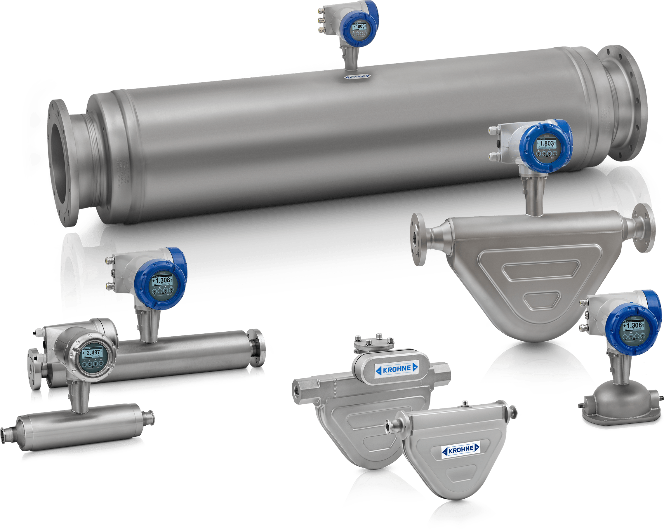 Coriolis mass flowmeters A collection of coriolis mass flowmeters from KROHNE