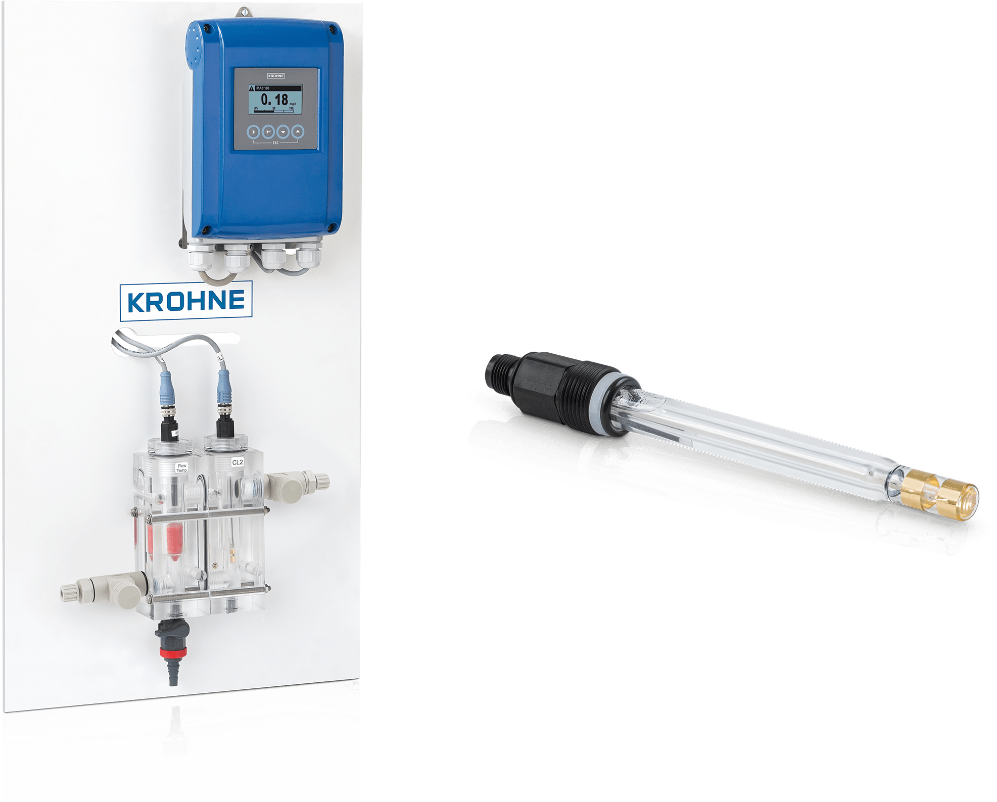 Disinfectant sensors and measuring systems Disinfectant sensors and measuring systems