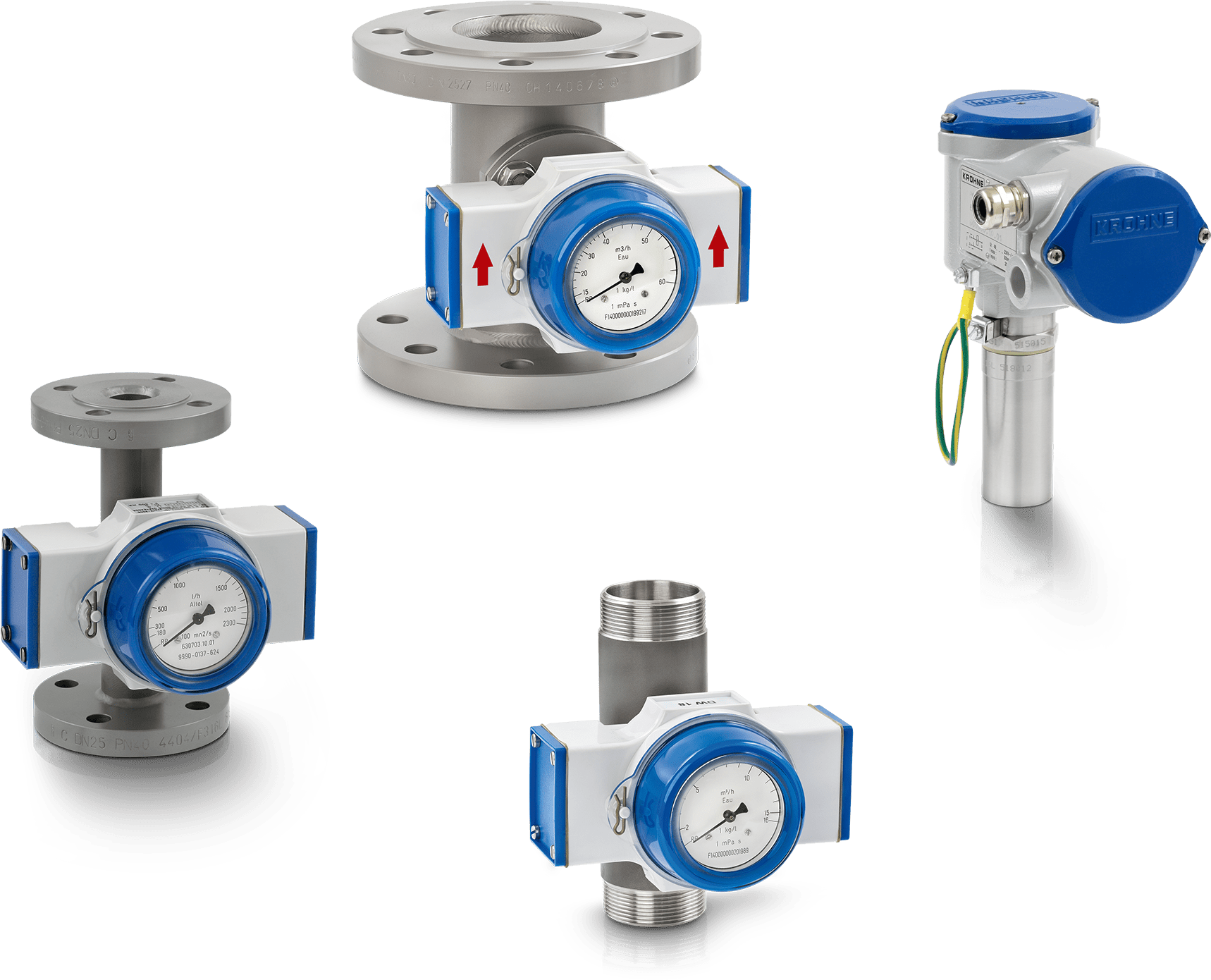 Flow controllers A collection of flow controllers from KROHNE