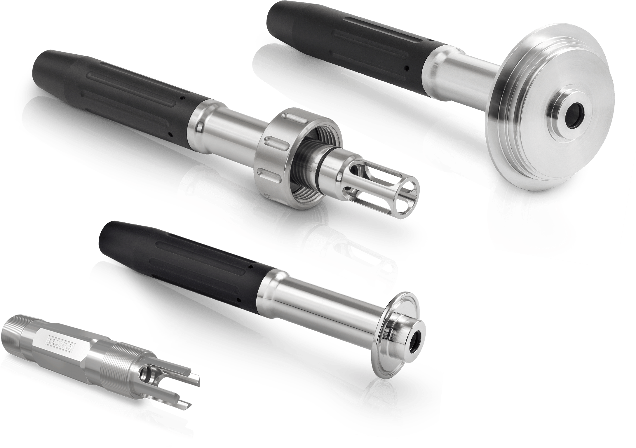 Insertion assemblies for process analytics A collection of insertion assemblies for process analytics from KROHNE