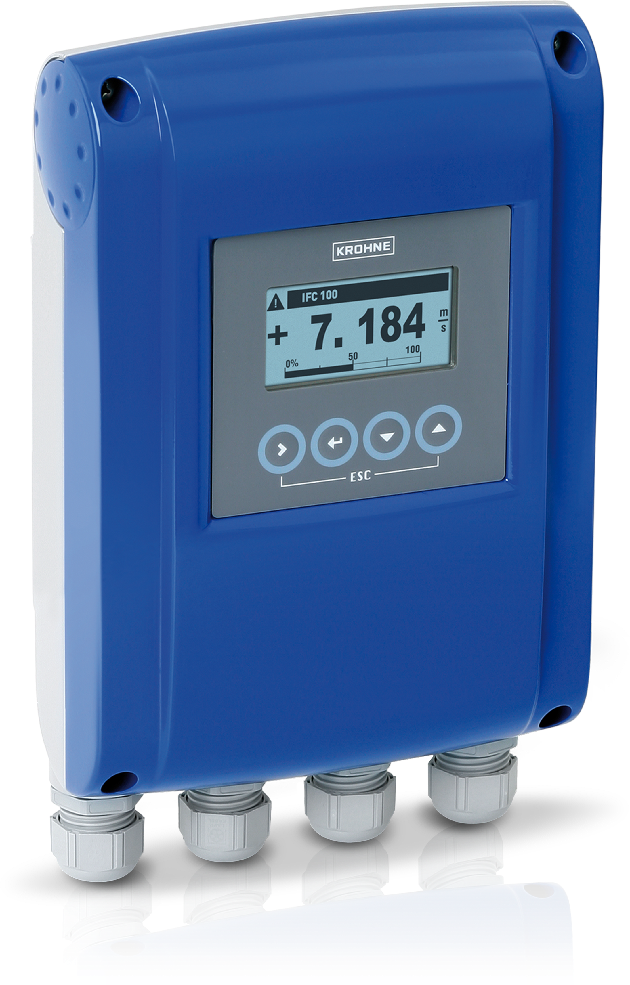 IFC 100 IFC 100 W Elecromagnetic flow converter – Version in wall-mounted aluminium housing