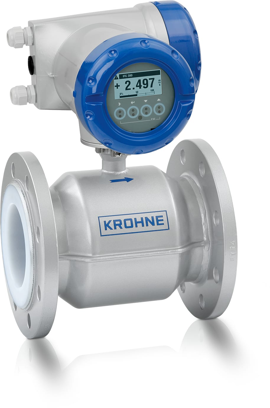 OPTIFLUX 4300 OPTIFLUX 4300 C Electromagnetic flowmeter – Compact version