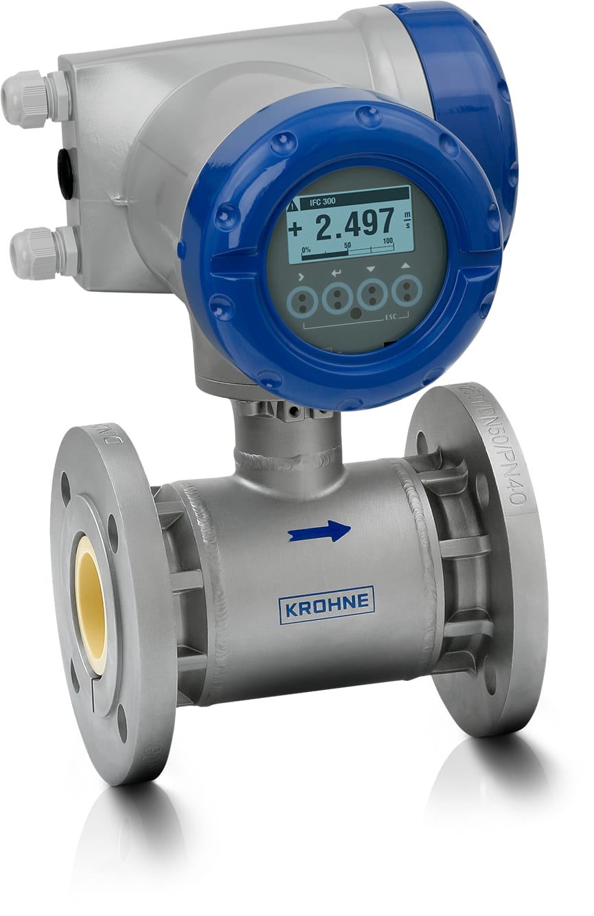OPTIFLUX 5300 OPTIFLUX 5300 C Electromagnetic flowmeter – Compact version with flange