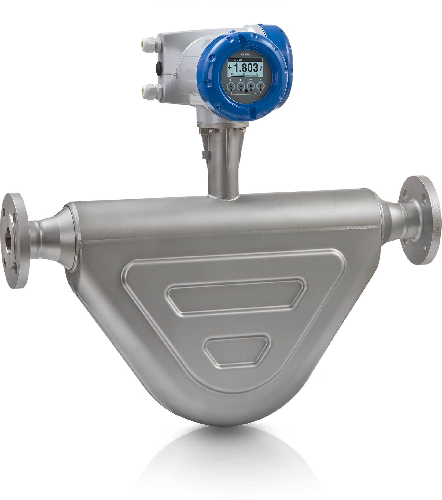 OPTIMASS 6400 OPTIMASS 6400 C Coriolis Masse-Durchflussmessgerät – Kompakt-Ausführung mit Flansch