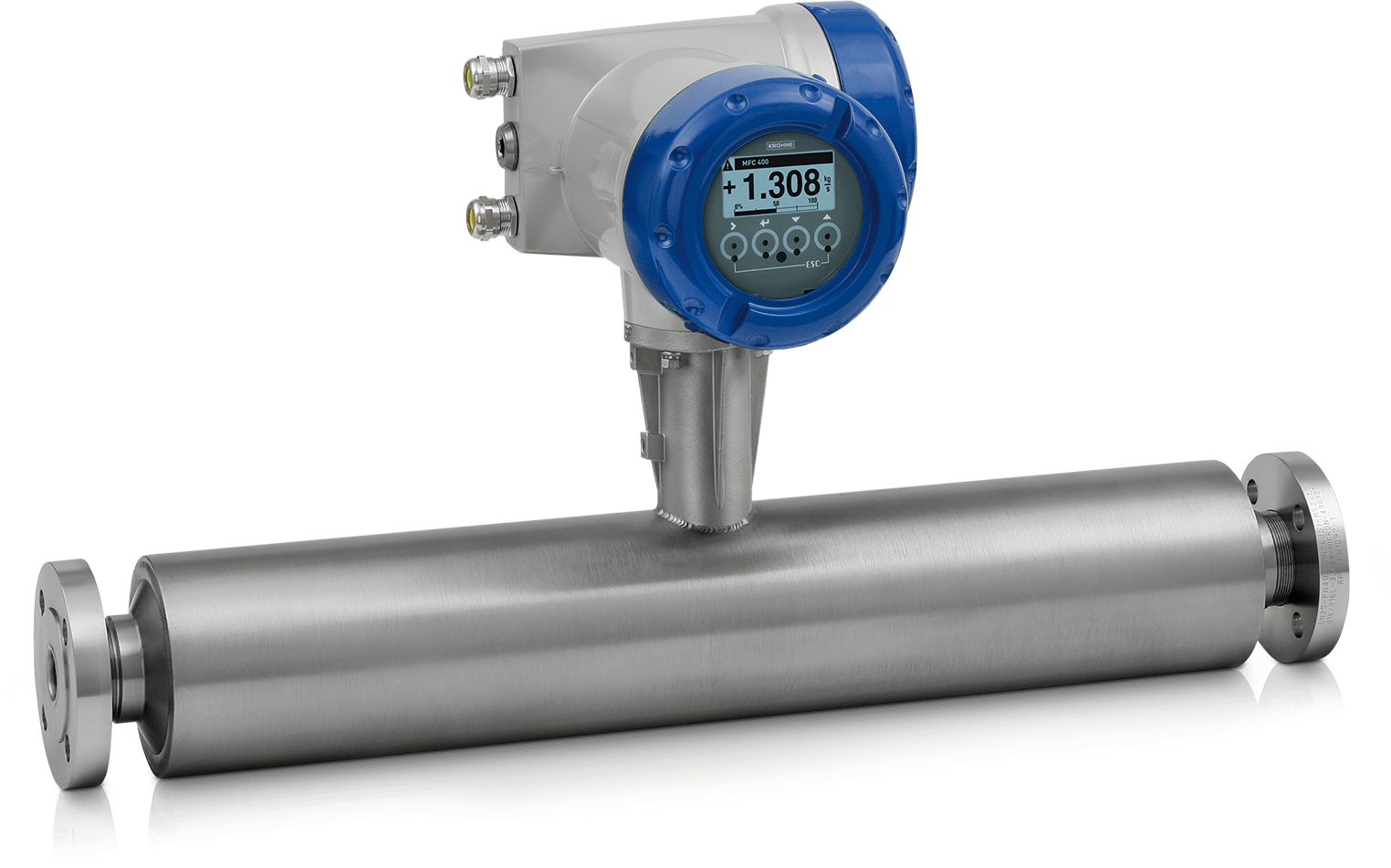 OPTIMASS 7400 OPTIMASS 7400 C Coriolis Masse-Durchflussmessgerät – Kompakt-Ausführung mit Flansch