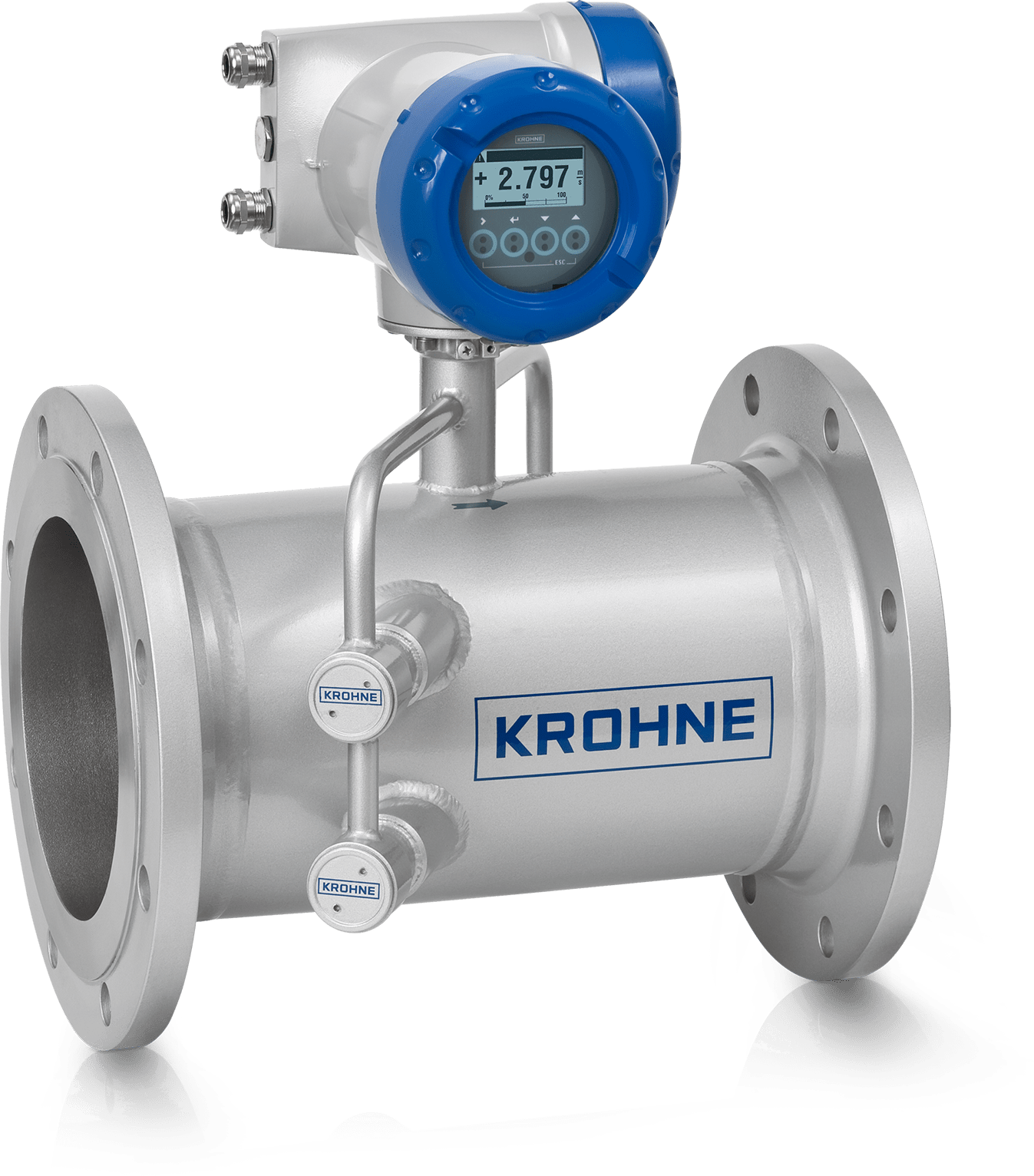 OPTISONIC 7300 OPTISONIC 7300 C Ultrasonic gas flowmeter – Compact version with flange