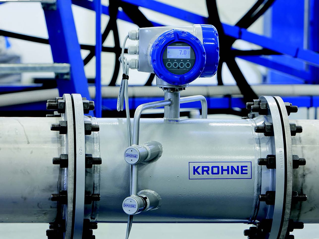 Management of gas burning process in chemical plant KROHNE Group