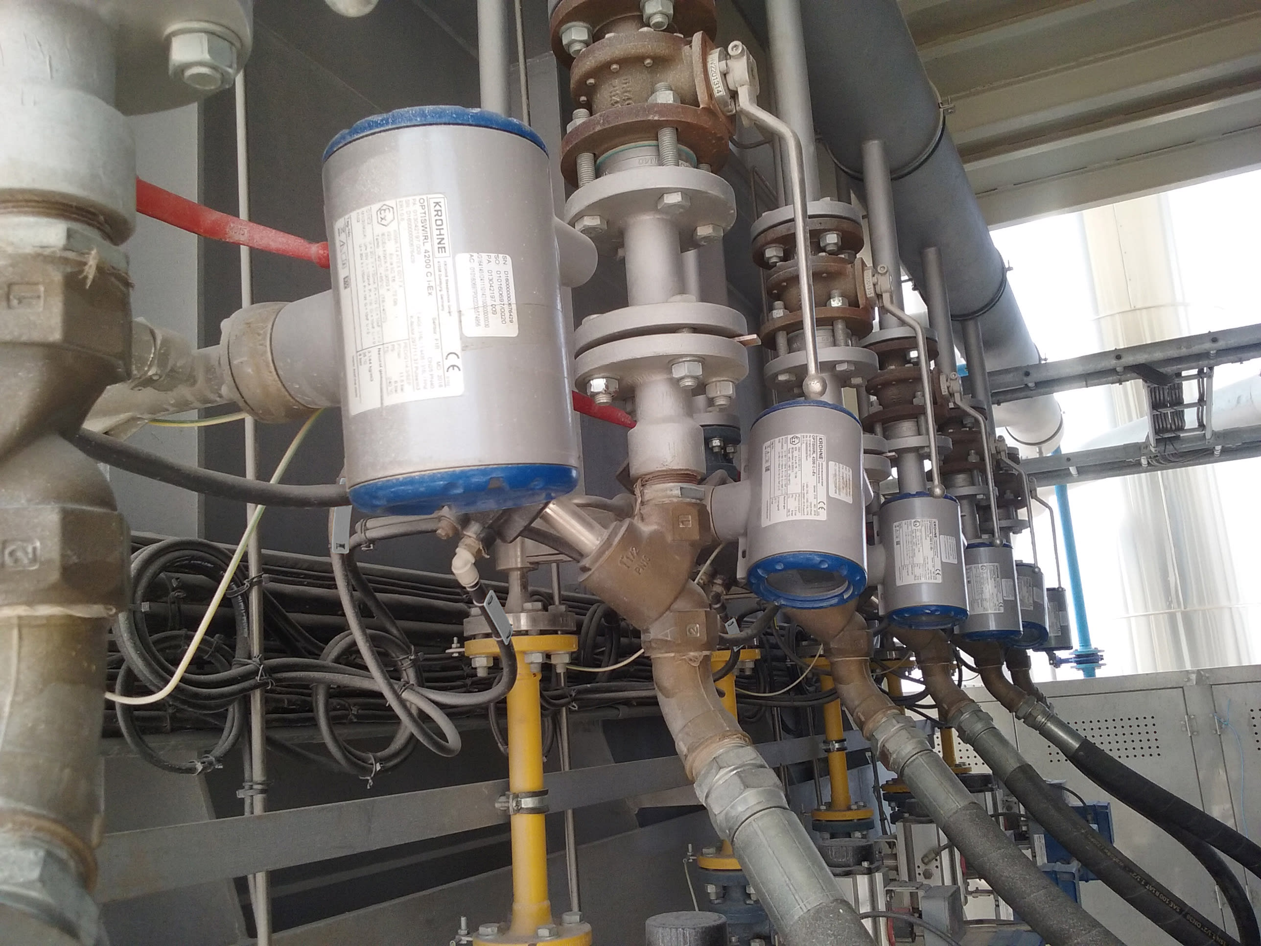 Flow measurement of natural gas for quicklime production KROHNE Group