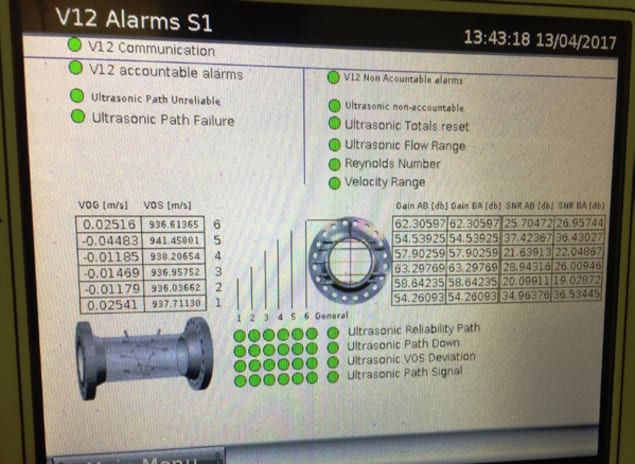 ALTOSONIC V12 diagnostic analysis