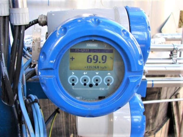 Measurement of diluted sulphuric acid concentration