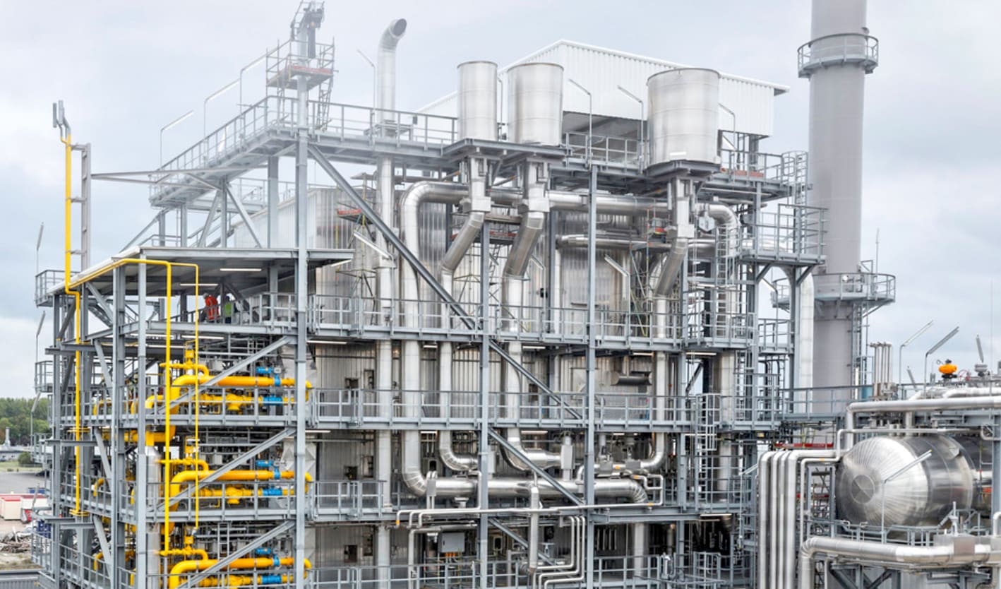 Determination of steam quantities from a gas-fired boiler plant Krohne  Applications | KROHNE Greece