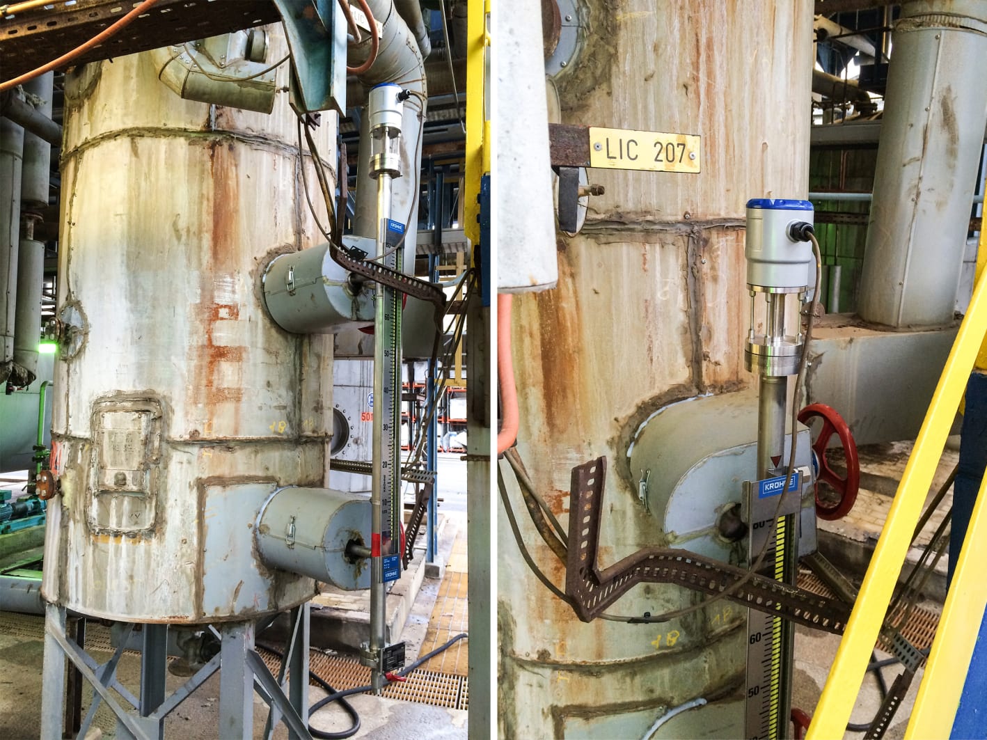 Level measurement in a steam condensate tank Krohne Applications | KROHNE  India