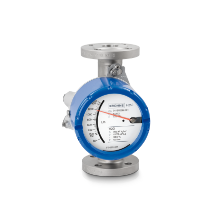 H250 M40 Variable area flowmeter  – Standard version with flange