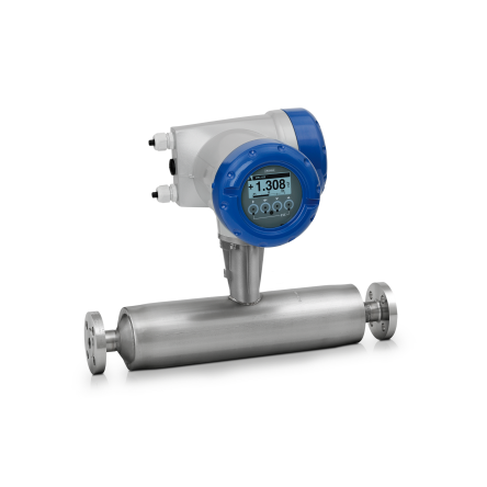 OPTIMASS 1400 C Coriolis mass flowmeter – Compact version with flange
