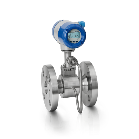 OPTISWIRL 4070 C Vortex flowmeter – Compact version with integrated pressure / temperature compensation and flange