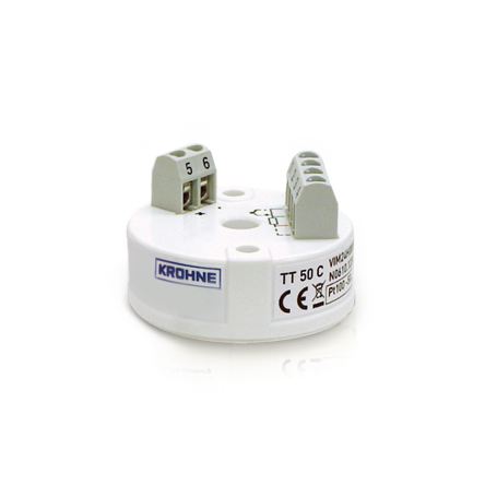 Head-mounted temperature transmitter OPTITEMP TT 50 C – Standard version