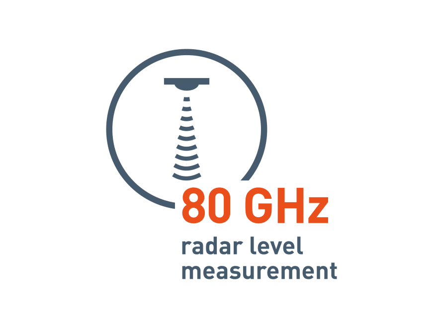 80 GHz radar level measurement
