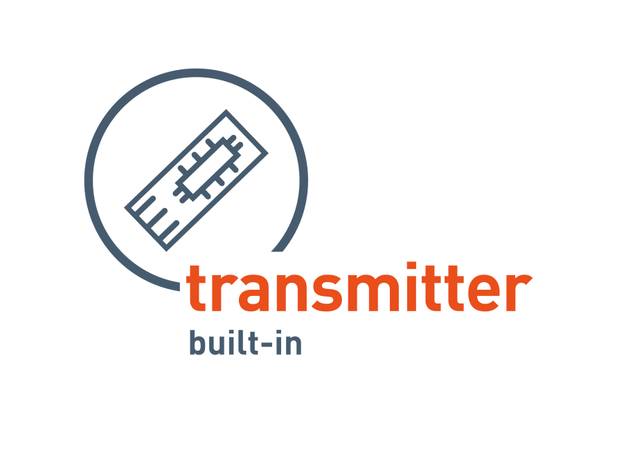 Transmitter built-in