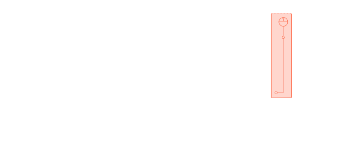 Medida de temperatura en el reactor de policondensación y de resina de urea viscosa generada Producción de derivados aldehídicos en el proceso químico orgánico - Medida de temperatura en el reactor de policondensación y de resina de urea viscosa generada
