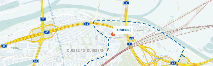 Directions how to find KROHNE Messtechnik GmbH Directions how to find KROHNE Messtechnik GmbH