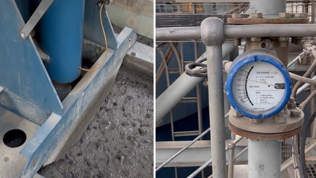Flow measurement of flotation air for roughers | KROHNE South Africa