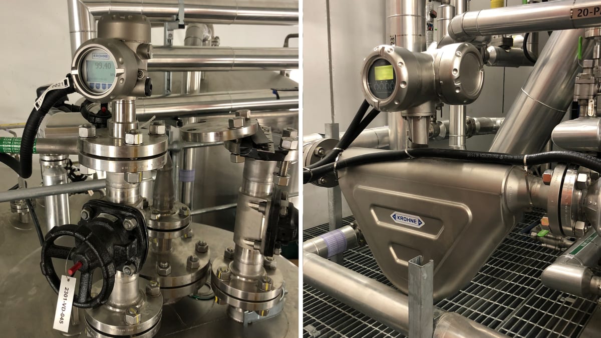 Process instrumentation for a nuclear waste treatment plant Krohne ...