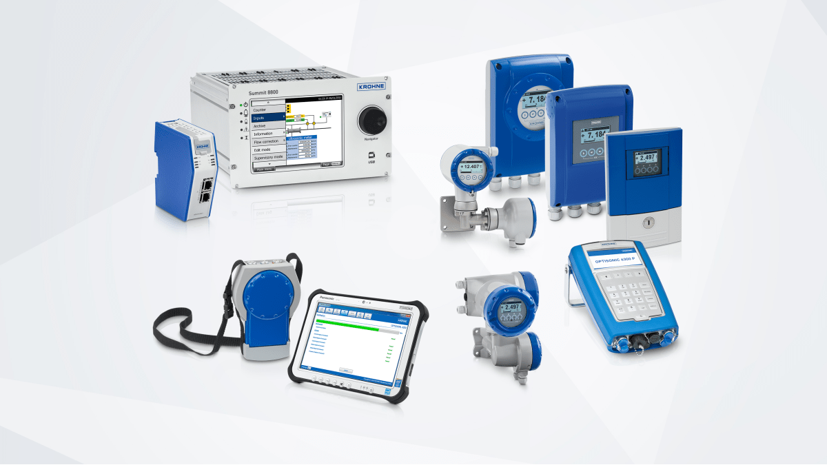 Components & peripheral equipment for flow measurement | KROHNE Germany