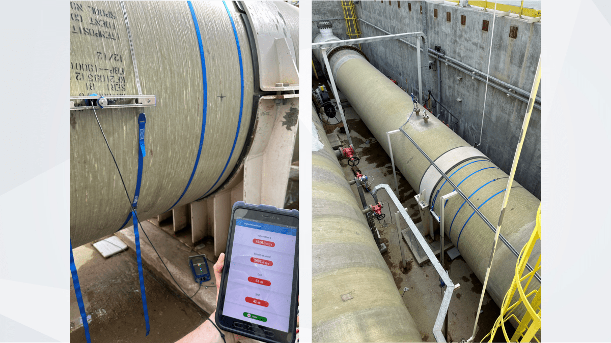 Clampon flow measurement for pump performance monitoring Krohne