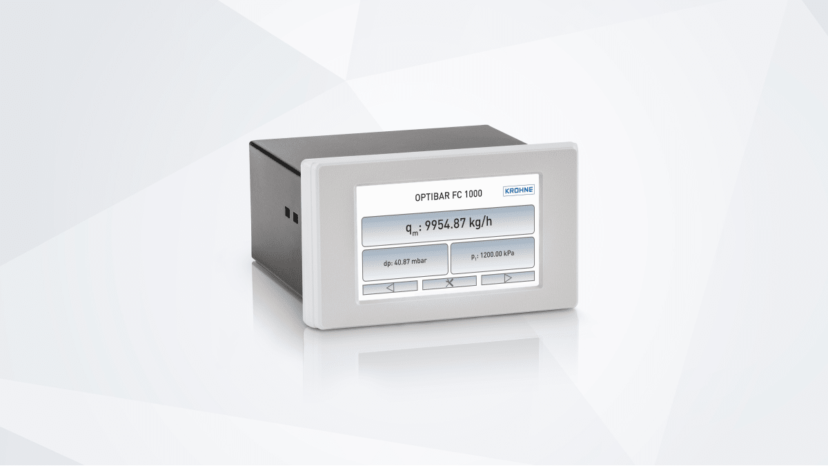 OPTIBAR FC 1000 For process control of liquids, gases and steam ...