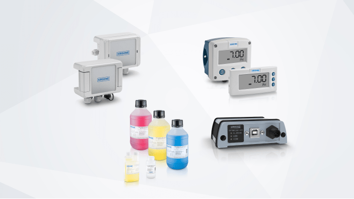 A collection of analytical accessories from KROHNE