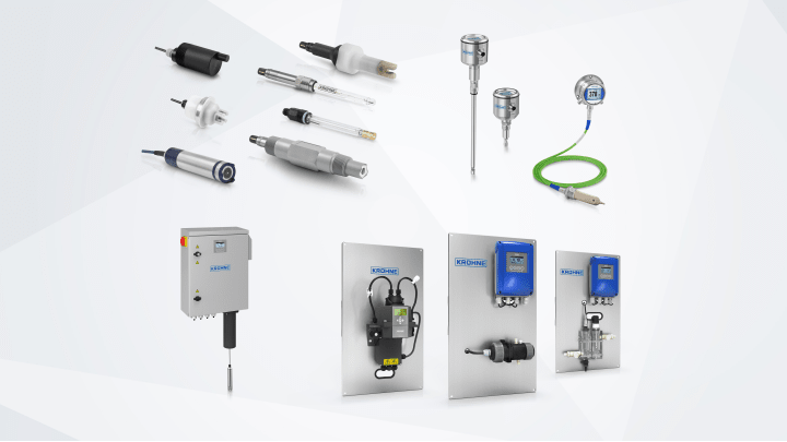 KROHNE analytical sensors and systems