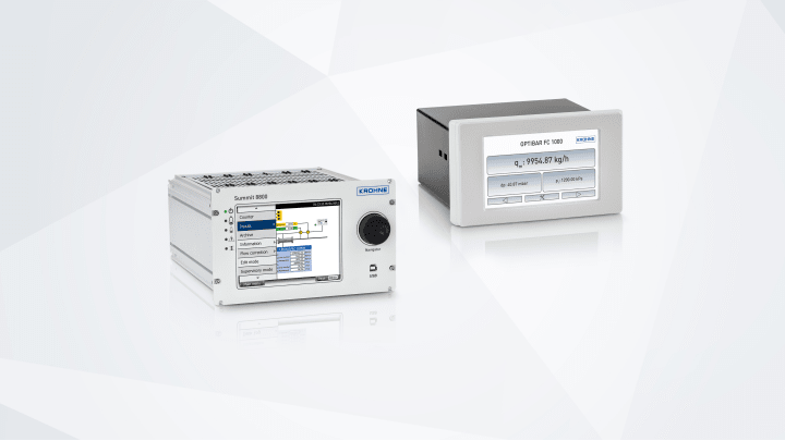 A collection of flow computers from KROHNE