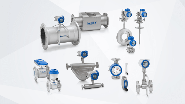 Flowmeters A collection of flowmeters from KROHNE